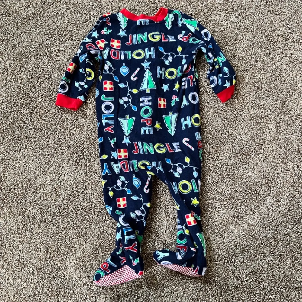 Carter's + 9-Piece Christmas/Holiday Pajama and Clothing Bundle, Size 18 Months